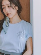 【スナイデル/SNIDEL】のORGANICSラインストーンTシャツ E[905]|ID:prp329100004555346