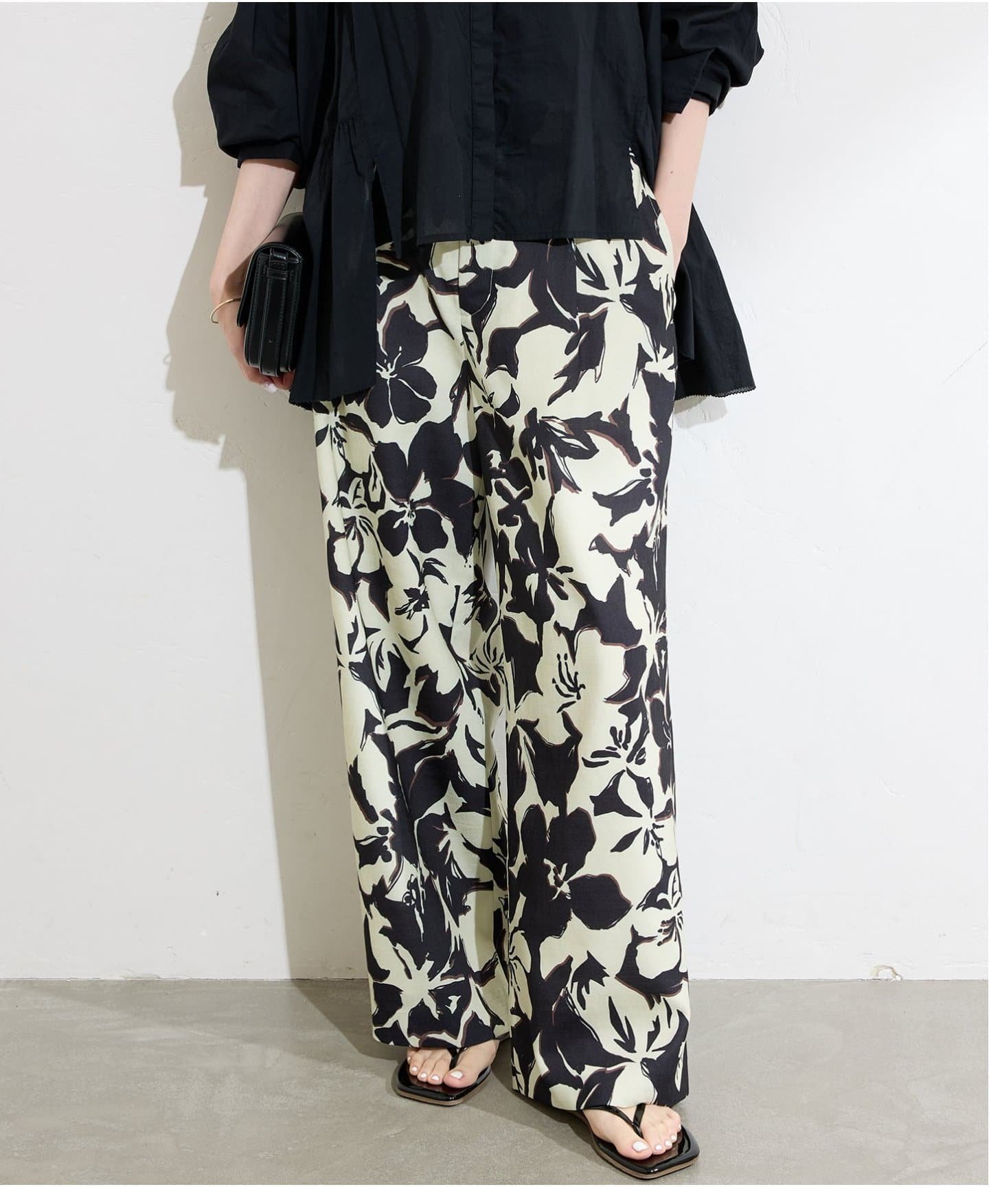 【ジャーナルスタンダード/JOURNAL STANDARD】のハンドタッチフラワープリントパンツ 人気、トレンドファッション・服の通販 founy(ファニー) 　ファッション　Fashion　レディースファッション　Ladies' Fashion Online　パンツ　Pants　2025年　2025　2025春夏・S/S　Ss,Spring/Summer,2025　ハンド　Hand　フラワー　Flower　プリント　Print　エレガント 上品　Elegant　 other-1|ID: prp329100004555378 ipo3291000000032658016