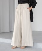 【エルーラ/Elura】のシャリサラワイドパンツ 低身長サイズあり /450247 人気、トレンドファッション・服の通販 founy(ファニー) ファッション Fashion レディースファッション Ladies' Fashion Online パンツ Pants シアー Sheer thumbnail ベージュ52|ID: prp329100004555437 ipo3291000000032571411