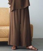 【エルーラ/Elura】のシャリサラワイドパンツ 低身長サイズあり /450247 人気、トレンドファッション・服の通販 founy(ファニー) ファッション Fashion レディースファッション Ladies' Fashion Online パンツ Pants シアー Sheer thumbnail ダークブラウン58|ID: prp329100004555437 ipo3291000000032571413