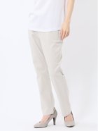 【タカキュー/TAKA-Q】の美シャイン ストレッチ ストレートパンツ 【25SS】 レディース スーツ スラックス パンツ ビジネス カジュアル 仕事 通勤 セットアップ 02アイボリー|ID: prp329100004555466 ipo3291000000032721009