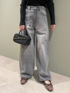 【リリーブラウン/Lily Brown】の【WEB限定00サイズ】サイドラインワイドデニムパンツ 人気、トレンドファッション・服の通販 founy(ファニー) ファッション Fashion レディースファッション WOMEN パンツ Pants デニムパンツ Denim Pants コンパクト Compact チュニック Tunic デニム Denim バランス Balance フィット Fit ポケット Pocket ワイド Wide 今季 This Season thumbnail BLK[009]|ID: prp329100004555766 ipo3291000000032259754