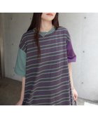 【コーナーズ/CORNERS】のUSAコットンビッグシルエットTシャツワンピース 人気、トレンドファッション・服の通販 founy(ファニー) ファッション Fashion レディースファッション WOMEN ワンピース Dress シャツワンピース Shirt Dresses thumbnail マルチ|ID: prp329100004555795 ipo3291000000032519651