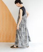 【アーバンリサーチ ドアーズ/URBAN RESEARCH DOORS】のメッシュジャガードキャミワンピース BLACK|ID: prp329100004555838 ipo3291000000032605060