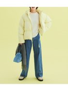 【ミラオーウェン/Mila Owen】の【WEB限定00サイズ】ルーズフィットセンタープレスワイドバギーパンツ【手洗い可能】 BLU[086]|ID: prp329100004555857 ipo3291000000032721499