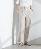 【ナノ ユニバース/nano universe】のライトファンクション タックセミワイドパンツ(セットアップ可) 人気、トレンドファッション・服の通販 founy(ファニー) ファッション Fashion レディースファッション WOMEN セットアップ Setup パンツ Pants ウォッシャブル Washable カットソー Cut And Sew セットアップ Set Up センター Center バランス Balance リブニット Rib Knit ワイド Wide おすすめ Recommend 2025年 2025 2025春夏・S/S Ss,Spring/Summer,2025 thumbnail アイボリー7|ID: prp329100004555933 ipo3291000000032298832