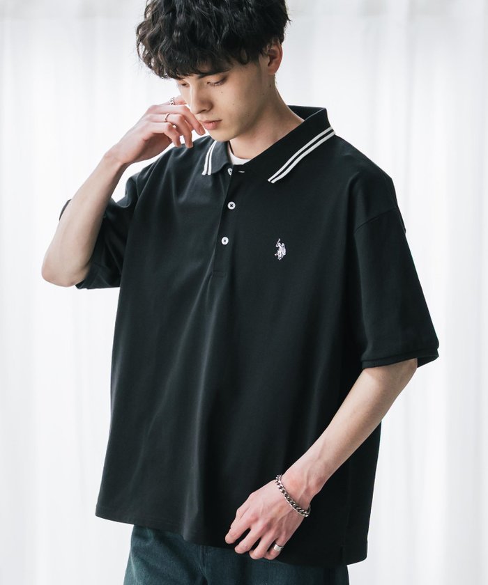 【ロッキーモンロー/Rocky Monroe】のU.S. POLO ASSN. 別注コラボワンポイントロゴ刺繍天竺ポロシャツ インテリア・キッズ・メンズ・レディースファッション・服の通販 founy(ファニー) https://founy.com/ ファッション Fashion レディースファッション WOMEN トップス・カットソー Tops/Tshirt シャツ/ブラウス Shirts/Blouses ポロシャツ Polo Shirts シンプル Simple スポーツ Sports スリット Slit バランス Balance ポロシャツ Polo Shirt 別注 Special Order メンズ Mens リラックス Relax ワイド Wide 再入荷 Restock/Back In Stock/Re Arrival おすすめ Recommend |ID: prp329100004555945 ipo3291000000032200284