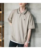 【ロッキーモンロー/Rocky Monroe】のU.S. POLO ASSN. 別注コラボワンポイントロゴ刺繍天竺ポロシャツ ベージュ|ID: prp329100004555945 ipo3291000000032200286