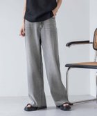 【ジーナシス/JEANASiS】のリラックスルーズカラーデニム 人気、トレンドファッション・服の通販 founy(ファニー) ファッション Fashion レディースファッション WOMEN おすすめ Recommend カットソー Cut And Sew コンパクト Compact シンプル Simple デニム Denim トレンド Trend ルーズ Loose ワイド Wide thumbnail グレー|ID: prp329100004555955 ipo3291000000032290010
