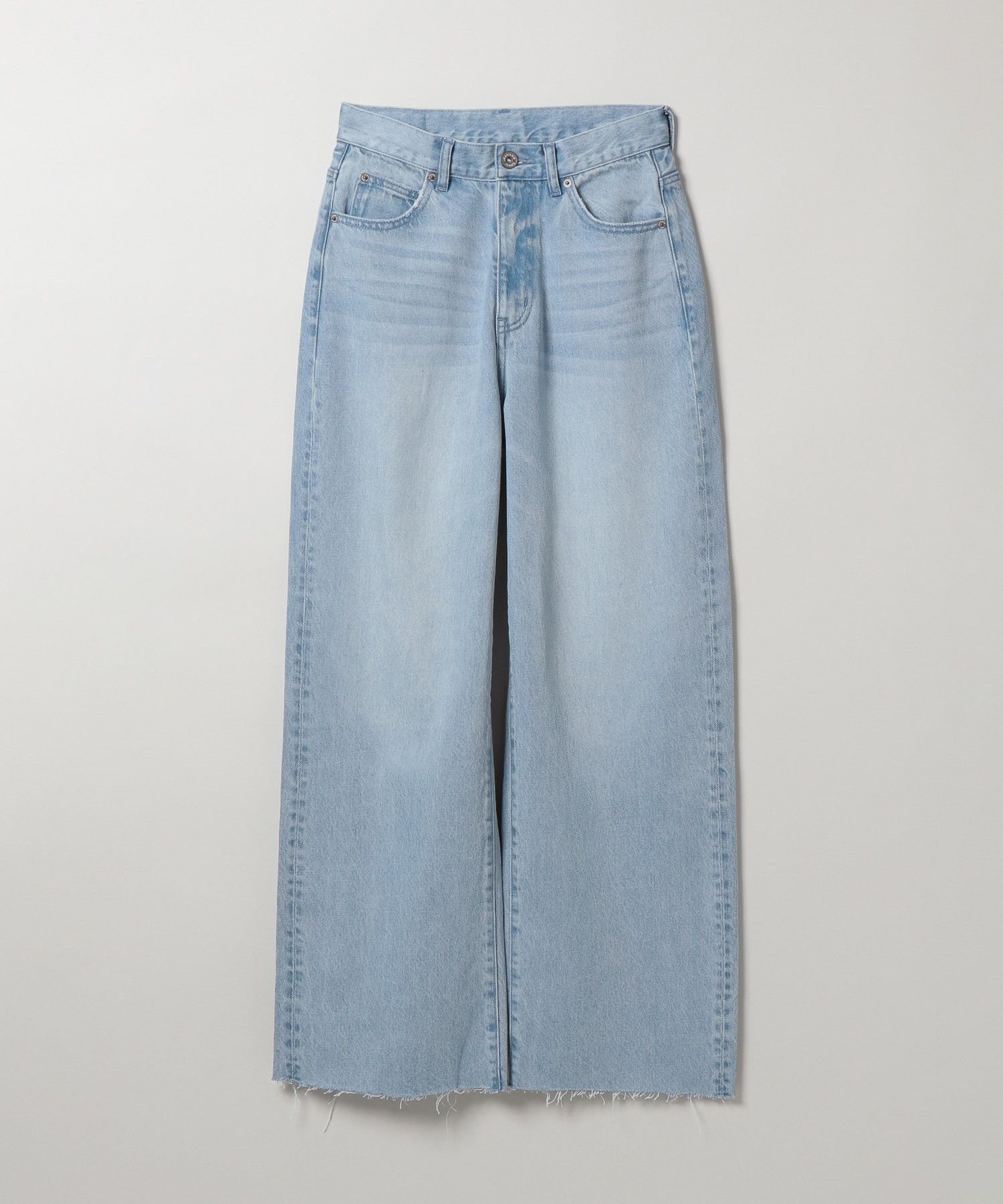【ジーナシス/JEANASiS】のリラックスルーズカラーデニム インテリア・キッズ・メンズ・レディースファッション・服の通販 founy(ファニー) 　ファッション　Fashion　レディースファッション　WOMEN　おすすめ　Recommend　カットソー　Cut And Sew　コンパクト　Compact　シンプル　Simple　デニム　Denim　トレンド　Trend　ルーズ　Loose　ワイド　Wide　ブルー|ID: prp329100004555955 ipo3291000000032290012