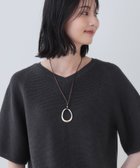 【インディヴィ/INDIVI】の新色登場!【上品ラメ素材】フレアスリーブニット チャコールグレー|ID: prp329100004555996 ipo3291000000032691967