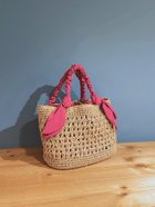 【その他のブランド/Other】のカシュカシュ cachecache / 下がりリボン柄編みトート PI|ID: prp329100004556018 ipo3291000000033041726