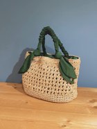 【その他のブランド/Other】のカシュカシュ cachecache / 下がりリボン柄編みトート GN|ID: prp329100004556018 ipo3291000000033041732