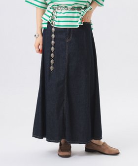 【ビームス ウイメン/BEAMS】のデニム 5ポケット マキシスカート 人気、トレンドファッション・服の通販 founy(ファニー) ファッション Fashion レディースファッション WOMEN スカート Skirt ストレッチ Stretch デニム Denim ポケット Pocket マキシ Maxi エレガント 上品 Elegant 定番 Standard |ID:prp329100004556078