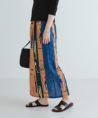 【アーバンリサーチ/URBAN RESEARCH】の『2サイズ展開』アートプリントストレートスカート ORANGE|ID: prp329100004556089 ipo3291000000032636560