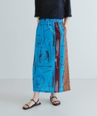 【アーバンリサーチ/URBAN RESEARCH】の『2サイズ展開』アートプリントストレートスカート BLUE|ID: prp329100004556089 ipo3291000000032636563