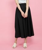 【クイーンズ コート/QUEENS COURT】のサッカータックギャザースカート≪セットアップ対応/手洗い可能≫ ブラック|ID: prp329100004556109 ipo3291000000033104607