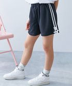 【デビロック/devirock / KIDS】のリボン付き サイドラインショートパンツ ハーフパンツ ショートパンツ 25SS ブラック|ID: prp329100004556149 ipo3291000000032728781