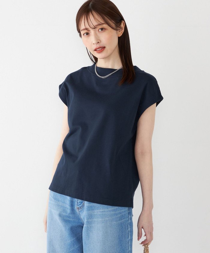 【シップス フォー ウィメン/SHIPS】のSHIPS Colors 40/2 天竺 ボートネック トップス インテリア・キッズ・メンズ・レディースファッション・服の通販 founy(ファニー) https://founy.com/ ファッション Fashion レディースファッション WOMEN トップス・カットソー Tops/Tshirt 2025年 2025 2025春夏・S/S Ss,Spring/Summer,2025 シンプル Simple スリーブ Sleeve フレンチ French ボトム Bottom エレガント 上品 Elegant 日本製 Made In Japan 無地 Plain Color ビジネス 仕事 通勤 Business |ID: prp329100004556160 ipo3291000000032304997