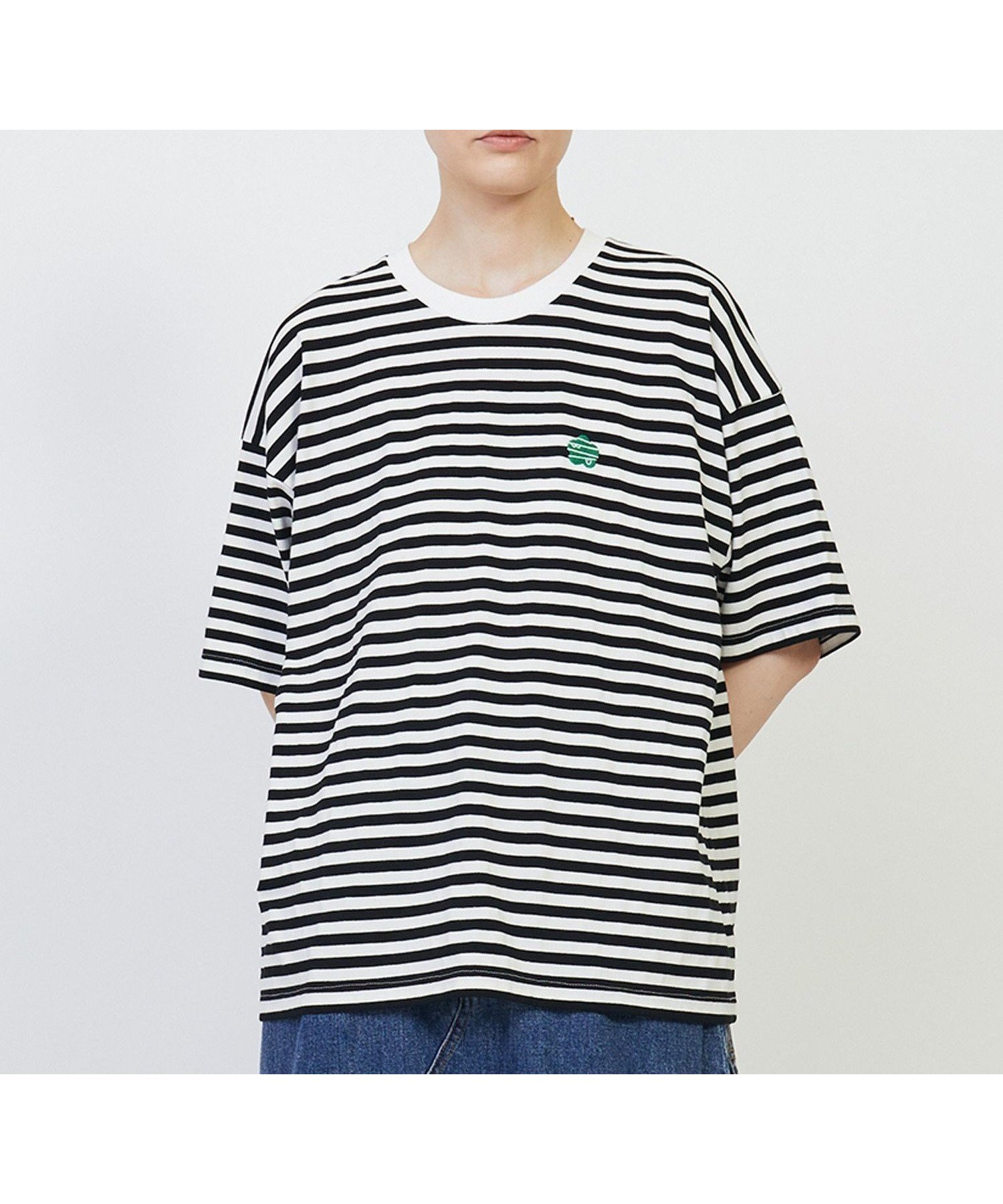 【フラボア/FRAPBOIS】のパークボーダーT インテリア・キッズ・メンズ・レディースファッション・服の通販 founy(ファニー) 　ファッション　Fashion　レディースファッション　Fashion for Women　ショート　Short, Short Length　スリーブ　Sleeve, Long Sleeve / Short Sleeve　プリント　Print, Printed Pattern　ボーダー　Border, Stripe　ロング　Long, Long-Length　定番　Standard, Basic Item　ホワイト×ブラック|ID: prp329100004556163 ipo3291000000032714151