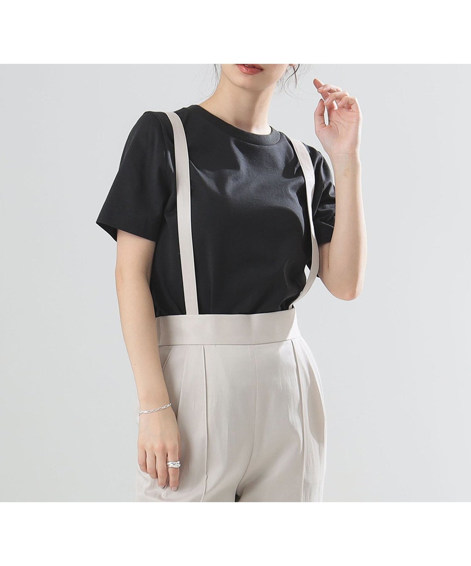 【デミルクス ビームス/Demi-Luxe BEAMS】の【7/3新規値下げ】AK+1 / ハイゲージ コットン Tシャツ インテリア・キッズ・メンズ・レディースファッション・服の通販 founy(ファニー) 　ファッション　Fashion　レディースファッション　Fashion for Women　トップス・カットソー　Cut & Sew Tops　シャツ・ブラウス・オフィスカジュアル　Elegant Blouses & Button-Ups　ロングTシャツ・Tシャツ　Longline T-Shirts & Tees　コンパクト　Compact, Small Size　ジャケット　Jacket, Outerwear　CHARCOAL.GREY|ID: prp329100004556168 ipo3291000000032752606