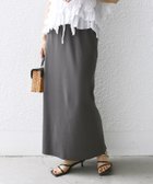 【シップス フォー ウィメン/SHIPS】の手洗い可能 リブ ジャージー 2WAY ストレッチ スカート 人気、トレンドファッション・服の通販 founy(ファニー) ファッション Fashion レディースファッション Ladies' Fashion Online スカート Skirt ジャージー Jersey ストレッチ Stretch スニーカー Sneakers スリット Slit バランス Balance ポケット Pocket おすすめ Recommend 2025年 2025 2025春夏・S/S Ss,Spring/Summer,2025 thumbnail ダークグレー|ID: prp329100004556188 ipo3291000000032516964