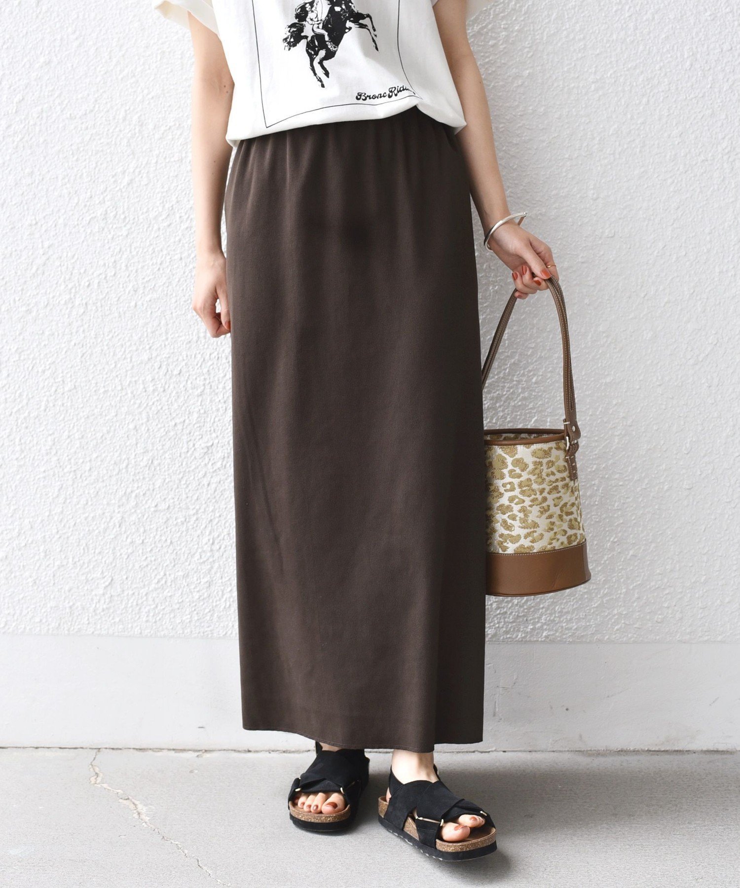 【シップス フォー ウィメン/SHIPS】の手洗い可能 リブ ジャージー 2WAY ストレッチ スカート インテリア・キッズ・メンズ・レディースファッション・服の通販 founy(ファニー) 　ファッション　Fashion　レディースファッション　Ladies' Fashion Online　スカート　Skirt　ジャージー　Jersey　ストレッチ　Stretch　スニーカー　Sneakers　スリット　Slit　バランス　Balance　ポケット　Pocket　おすすめ　Recommend　2025年　2025　2025春夏・S/S　Ss,Spring/Summer,2025　ブラウン|ID: prp329100004556188 ipo3291000000032516967
