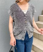 【ノーリーズ/NOLLEY'S】の《アンサンブル対応》《手洗い可能》ペーパーヤーン2WAYベスト ブラック・グレー系1|ID: prp329100004556209 ipo3291000000032611417
