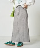 【フリークスストア/FREAK'S STORE】のデニム 切り替え ロングスカート【限定展開】 25SS グレー|ID: prp329100004556216 ipo3291000000032669721