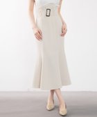 【セゾンドパピヨン/SAISON DE PAPILLON】のハイウエストマーメイドスカート 人気、トレンドファッション・服の通販 founy(ファニー) ファッション Fashion レディースファッション WOMEN スカート Skirt マーメイド Mermaid thumbnail アイボリー|ID: prp329100004556264 ipo3291000000032203655