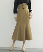 【セゾンドパピヨン/SAISON DE PAPILLON】のハイウエストマーメイドスカート 人気、トレンドファッション・服の通販 founy(ファニー) ファッション Fashion レディースファッション WOMEN スカート Skirt マーメイド Mermaid thumbnail ブラウン|ID: prp329100004556264 ipo3291000000032203656