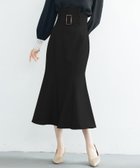 【セゾンドパピヨン/SAISON DE PAPILLON】のハイウエストマーメイドスカート 人気、トレンドファッション・服の通販 founy(ファニー) ファッション Fashion レディースファッション WOMEN スカート Skirt マーメイド Mermaid thumbnail ブラック|ID: prp329100004556264 ipo3291000000032203659