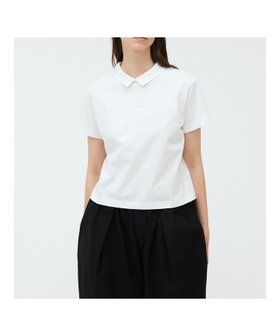 【マーコート/MARcourt】のmizuiro ind 襟付きTシャツ 人気、トレンドファッション・服の通販 founy(ファニー) ファッション Fashion レディースファッション Fashion for Women トップス・カットソー Cut & Sew Tops シャツ・ブラウス・オフィスカジュアル Elegant Blouses & Button-Ups ロングTシャツ・Tシャツ Longline T-Shirts & Tees コンパクト Compact, Small Size ベスト Vest, Waistcoat ベーシック Basic, Essential |ID:prp329100004556278