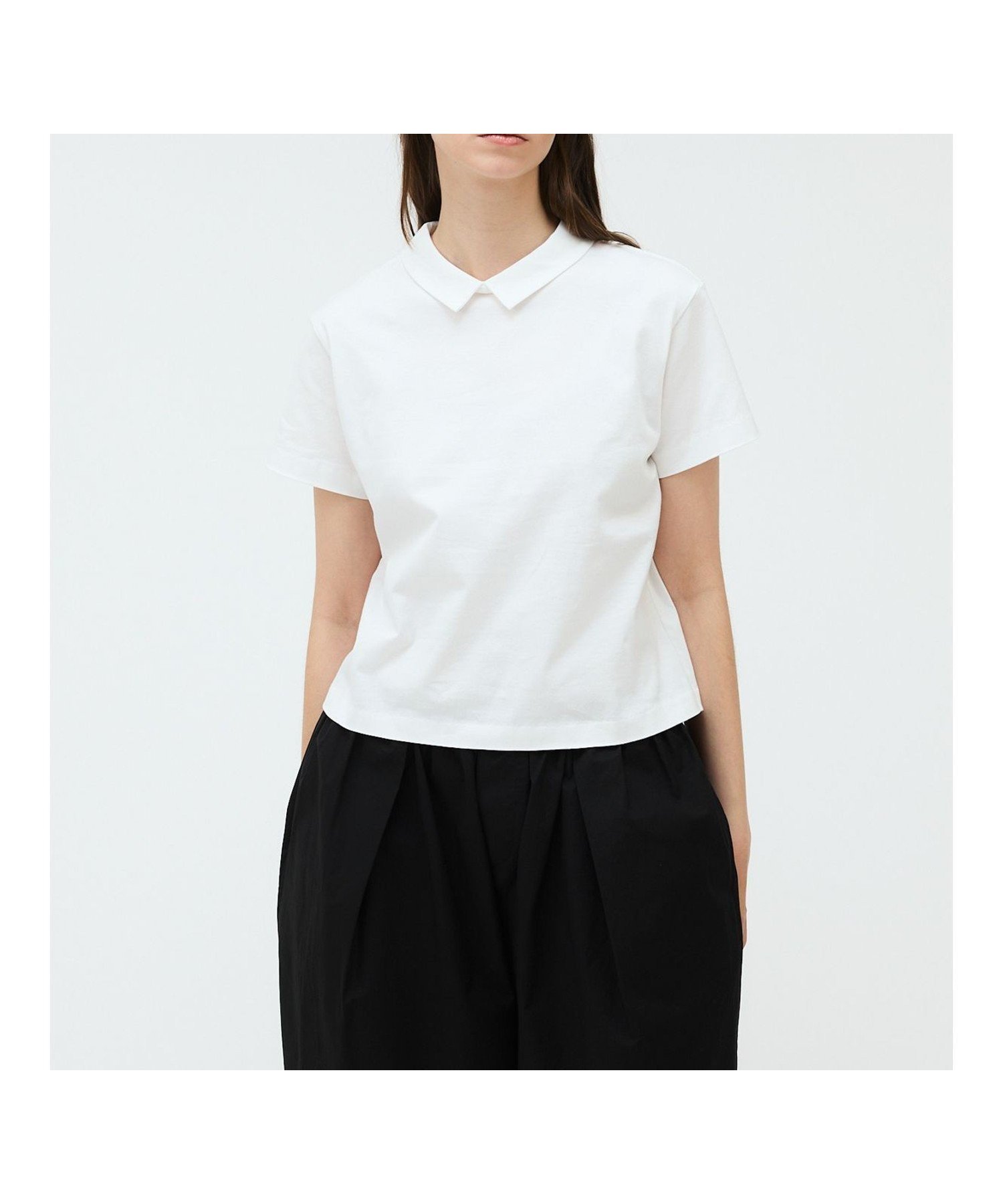 【マーコート/MARcourt】のmizuiro ind 襟付きTシャツ 人気、トレンドファッション・服の通販 founy(ファニー) 　ファッション　Fashion　レディースファッション　Fashion for Women　トップス・カットソー　Cut & Sew Tops　シャツ・ブラウス・オフィスカジュアル　Elegant Blouses & Button-Ups　ロングTシャツ・Tシャツ　Longline T-Shirts & Tees　コンパクト　Compact, Small Size　ベスト　Vest, Waistcoat　ベーシック　Basic, Essential　 other-1|ID: prp329100004556278 ipo3291000000033019720