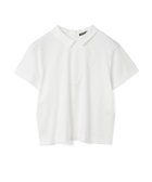 【マーコート/MARcourt】のmizuiro ind 襟付きTシャツ 人気、トレンドファッション・服の通販 founy(ファニー) ファッション Fashion レディースファッション Fashion for Women トップス・カットソー Cut & Sew Tops シャツ・ブラウス・オフィスカジュアル Elegant Blouses & Button-Ups ロングTシャツ・Tシャツ Longline T-Shirts & Tees コンパクト Compact, Small Size ベスト Vest, Waistcoat ベーシック Basic, Essential thumbnail オフホワイトA|ID: prp329100004556278 ipo3291000000033019722