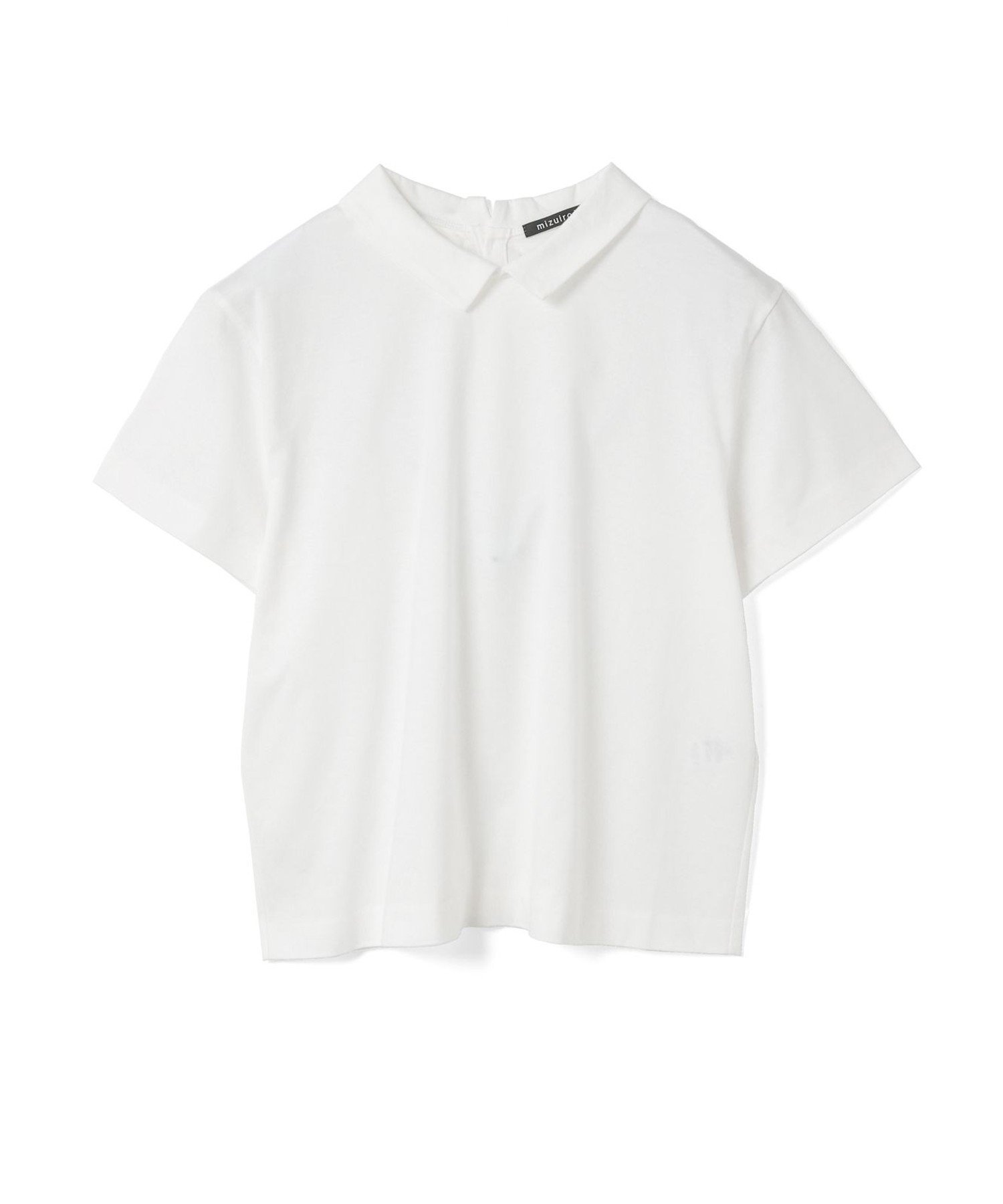【マーコート/MARcourt】のmizuiro ind 襟付きTシャツ インテリア・キッズ・メンズ・レディースファッション・服の通販 founy(ファニー) 　ファッション　Fashion　レディースファッション　Fashion for Women　トップス・カットソー　Cut & Sew Tops　シャツ・ブラウス・オフィスカジュアル　Elegant Blouses & Button-Ups　ロングTシャツ・Tシャツ　Longline T-Shirts & Tees　コンパクト　Compact, Small Size　ベスト　Vest, Waistcoat　ベーシック　Basic, Essential　オフホワイトA|ID: prp329100004556278 ipo3291000000033019722