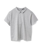 【マーコート/MARcourt】のmizuiro ind 襟付きTシャツ 人気、トレンドファッション・服の通販 founy(ファニー) ファッション Fashion レディースファッション Fashion for Women トップス・カットソー Cut & Sew Tops シャツ・ブラウス・オフィスカジュアル Elegant Blouses & Button-Ups ロングTシャツ・Tシャツ Longline T-Shirts & Tees コンパクト Compact, Small Size ベスト Vest, Waistcoat ベーシック Basic, Essential thumbnail トップグレー|ID: prp329100004556278 ipo3291000000033019723