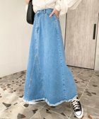 【その他のブランド/Other】のリメイク風デニムスカート サックスブルー|ID: prp329100004556282 ipo3291000000032590530