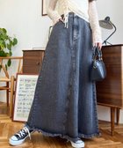 【その他のブランド/Other】のリメイク風デニムスカート ブラック|ID: prp329100004556282 ipo3291000000032590533