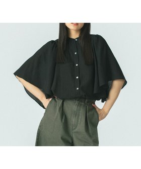 【ローズバッド/ROSE BUD】のFLARE SLEEVE BLOUSE 人気、トレンドファッション・服の通販 founy(ファニー) ファッション Fashion レディースファッション WOMEN トップス・カットソー Tops/Tshirt とろみ Thickness スリーブ Sleeve フレア Flare |ID:prp329100004556284