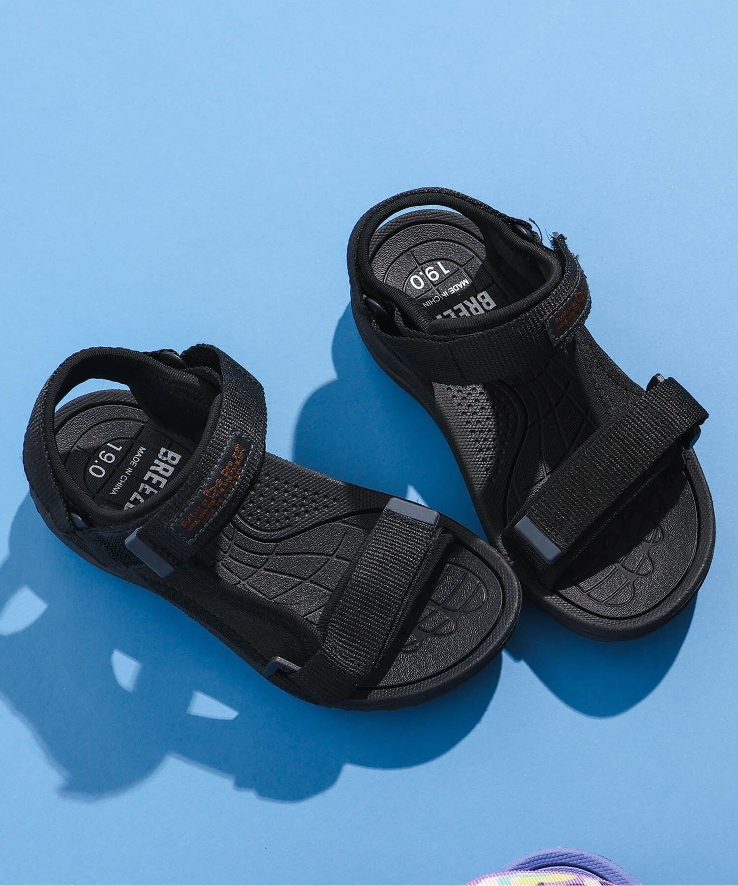 【その他のブランド/Other】のアクティブテープサンダル 人気、トレンドファッション・服の通販 founy(ファニー) 　ファッション　Fashion　キッズファッション　Fashion for Kids　おすすめ　Recommended / Our Picks　サンダル　Sandals, Summer Shoes　ショート　Short, Short Length　ハーフ　Half, Half-Length　パープル　Purple, Violet　ワンポイント　One Point, Statement Accent　夏　Summer　水着　Swimsuit, Swimwear　無地　Plain, Solid Color　 other-1|ID: prp329100004556299 ipo3291000000032579385