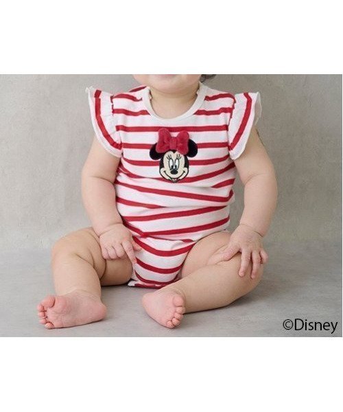 【その他のブランド/Other】の【Disney】ヘアバンドつきロンパース インテリア・キッズ・メンズ・レディースファッション・服の通販 founy(ファニー) https://founy.com/ ファッション Fashion キッズファッション Fashion for Kids キャラクター Character, Licensed Characters ボーダー Border, Stripe ポケット Pocket, Pocket Detail ロンパース Romper, Jumpsuit |ID: prp329100004556301 ipo3291000000032710314