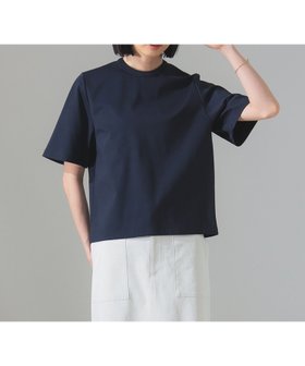 【デミルクス ビームス/Demi-Luxe BEAMS】のバックファスナー ポンチTシャツ 人気、トレンドファッション・服の通販 founy(ファニー) ファッション Fashion レディースファッション WOMEN トップス・カットソー Tops/Tshirt シャツ/ブラウス Shirts/Blouses ロング / Tシャツ T-Shirts バッグ Bag インナー Inner カットソー Cut And Sew シンプル Simple ジャケット Jacket エレガント 上品 Elegant |ID:prp329100004556333