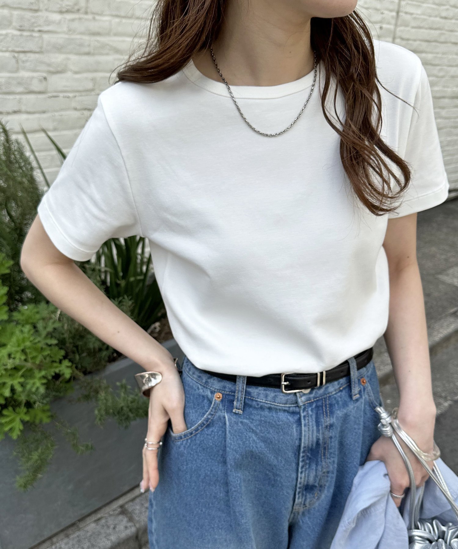 【ディスコート/Discoat】のコンパクトTシャツ 人気、トレンドファッション・服の通販 founy(ファニー) 　ファッション　Fashion　レディースファッション　WOMEN　トップス・カットソー　Tops/Tshirt　シャツ/ブラウス　Shirts/Blouses　ロング / Tシャツ　T-Shirts　コンパクト　Compact　シンプル　Simple　ストレッチ　Stretch　フィット　Fit　エレガント 上品　Elegant　 other-1|ID: prp329100004556372 ipo3291000000032293880