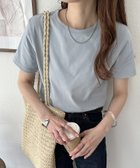 【ディスコート/Discoat】のコンパクトTシャツ 人気、トレンドファッション・服の通販 founy(ファニー) ファッション Fashion レディースファッション WOMEN トップス・カットソー Tops/Tshirt シャツ/ブラウス Shirts/Blouses ロング / Tシャツ T-Shirts コンパクト Compact シンプル Simple ストレッチ Stretch フィット Fit エレガント 上品 Elegant thumbnail サックスブルー|ID: prp329100004556372 ipo3291000000032293883