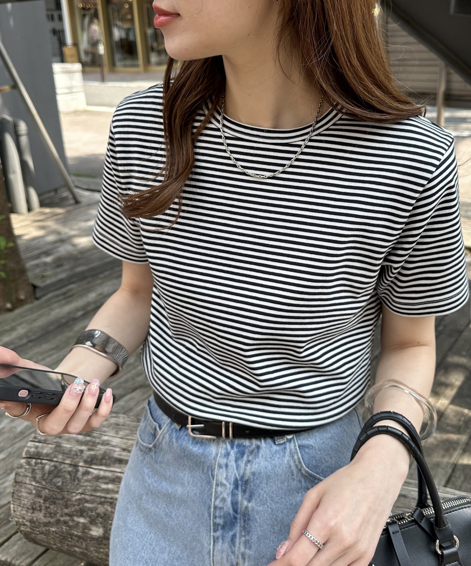 【ディスコート/Discoat】のコンパクトTシャツ インテリア・キッズ・メンズ・レディースファッション・服の通販 founy(ファニー) 　ファッション　Fashion　レディースファッション　WOMEN　トップス・カットソー　Tops/Tshirt　シャツ/ブラウス　Shirts/Blouses　ロング / Tシャツ　T-Shirts　コンパクト　Compact　シンプル　Simple　ストレッチ　Stretch　フィット　Fit　エレガント 上品　Elegant　トープ|ID: prp329100004556372 ipo3291000000032293887