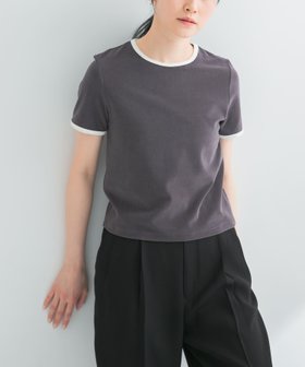 【アーバンリサーチ/URBAN RESEARCH】のパイルリンガーコンパクトTシャツ 人気、トレンドファッション・服の通販 founy(ファニー) ファッション Fashion レディースファッション WOMEN トップス・カットソー Tops/Tshirt シャツ/ブラウス Shirts/Blouses ロング / Tシャツ T-Shirts 2025年 2025 2025春夏・S/S Ss,Spring/Summer,2025 インナー Inner コンパクト Compact ジャケット Jacket スラックス Slacks トレンド Trend エレガント 上品 Elegant 夏 Summer 春 Spring S/S・春夏 Ss・Spring/Summer |ID:prp329100004556383