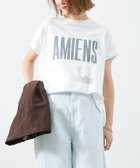 【マイカ ディール/MICA & DEAL】の【La Hutte*MICA DEAL】 AMIENS ロゴプリントT-shirt WHITE|ID: prp329100004556406 ipo3291000000032640661
