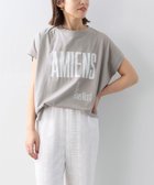 【マイカ ディール/MICA & DEAL】の【La Hutte*MICA DEAL】 AMIENS ロゴプリントT-shirt GRAY|ID: prp329100004556406 ipo3291000000032640665