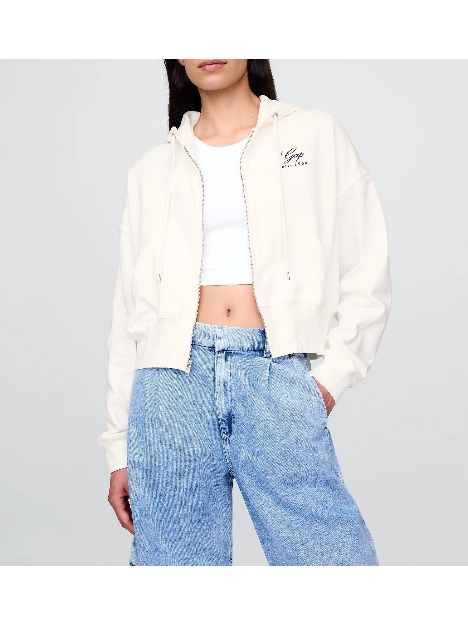 【ギャップ/GAP】のヴィンテージソフト GAPロゴ ジップアップパーカー インテリア・キッズ・メンズ・レディースファッション・服の通販 founy(ファニー) 　ファッション　Fashion　レディースファッション　Fashion for Women　トップス・カットソー　Cut & Sew Tops　レディースパーカー・カジュアルフーディー　Casual Hoodies & Sweatshirts　おすすめ　Recommended / Our Picks　ショルダー　Shoulder, Shoulder Strap　ダウン　Down, Puffer　ドロップ　Drop Shoulder, Dropped Style　ドローコード　Drawcord, Drawstring Cord　パーカー　Hoodie, Parka　フィット　Fit, Slim Fit　フロント　Front, Front Design　ポケット　Pocket, Pocket Detail　長袖　Long Sleeve, Full Sleeve　NEW_OFF_WHITE_OPT1|ID: prp329100004556408 ipo3291000000033546951